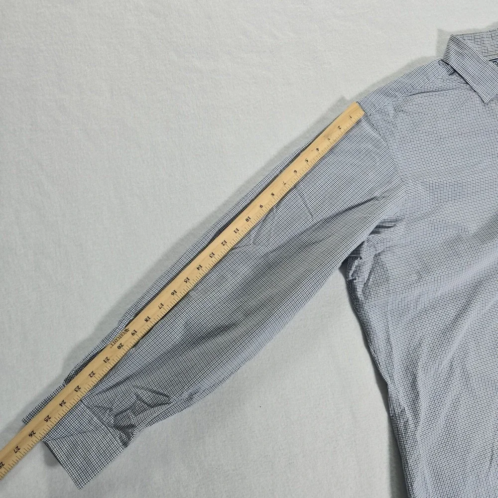 Polo Ralph Lauren Estate Shirt Mens 18 2XL Blue Classic Fit Button Up